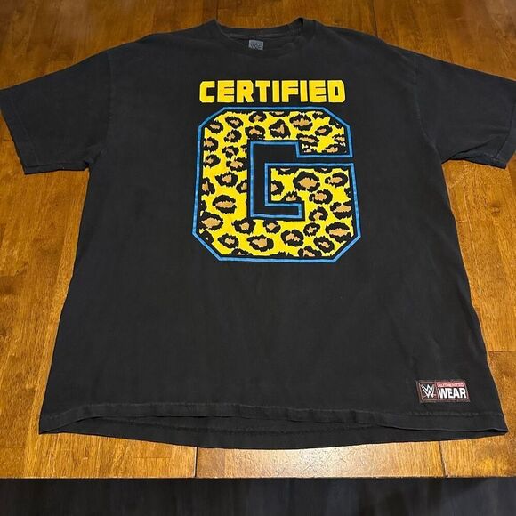 WWE WWF Enzo Amore Big Cass Certified G T-Shirt Tee Men's XL Black Authentic - Picture 1 of 7